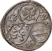 Austria 2 Pfennig 1639 KM# 849 Standart Coinage 16 39 F coin obverse