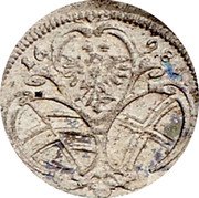 Austria 2 Pfennig Leopold I 1693 KM# 1337 16 98 coin obverse Austria 2 Pfennig Leopold I 1693 KM# 1337 16 98 coin obverse