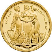 UK 2000 Pounds Elizabeth II The Three Graces 2020  Proof FOEDUS INVIOLABILE coin reverse UK 2000 Pounds Elizabeth II The Three Graces 2020  Proof FOEDUS INVIOLABILE coin reverse