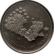 Canada 25 Cents Millennium Token Mule ND (2000)  (fr) 400 pièces connues à ce jour MB MILLENNIUM - MILLENAIRE coin reverse Canada 25 Cents Millennium Token Mule ND (2000)  (fr) 400 pièces connues à ce jour MB MILLENNIUM - MILLENAIRE coin reverse