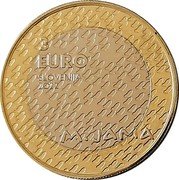 Slovenia 3 Euro (Matija Jama) 3 EURO SLOVENIJA 2022 M. JAMA coin obverse Slovenia 3 Euro (Matija Jama) 3 EURO SLOVENIJA 2022 M. JAMA coin obverse