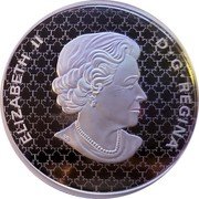 Canada 5 Cents (Elizabeth II The Beaver) ELIZABETH II D·G·REGINA coin obverse