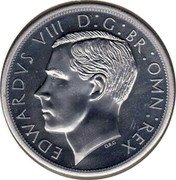 Australia 5 Shillings (Edward VIII - King) EDWARDVS VIII D G BR OMN REX coin obverse Australia 5 Shillings (Edward VIII - King) EDWARDVS VIII D G BR OMN REX coin obverse