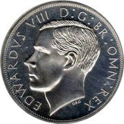 Australia 5 Shillings (King Edward VIII left - Sydney) EDWARDVS VIII D G BR OMN REX coin obverse Australia 5 Shillings (King Edward VIII left - Sydney) EDWARDVS VIII D G BR OMN REX coin obverse