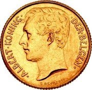 Belgium 50 Centimes (Albert I - Pattern) ALBERT KONING DER BELGEN G.DEVREESE coin obverse Belgium 50 Centimes (Albert I - Pattern) ALBERT KONING DER BELGEN G.DEVREESE coin obverse