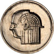 Belgium 50 Francs (King Albert II Trial)  coin obverse Belgium 50 Francs (King Albert II Trial)  coin obverse