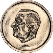 Belgium 50 Francs (Obverse Trial -Albert II)  coin obverse Belgium 50 Francs (Obverse Trial -Albert II)  coin obverse
