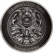 Australia 60 Dollars Dragon and Tiger 2022 DRAGON AND TIGER 2022 2 KILO 9999 SILVER coin reverse Australia 60 Dollars Dragon and Tiger 2022 DRAGON AND TIGER 2022 2 KILO 9999 SILVER coin reverse