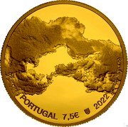 Portugal 7.50 Euro (100 years of Jose Saramago) CASA DA MOEDA PORTUGAL 7,5 € 2022 CARLOS NOGUEIRA coin obverse Portugal 7.50 Euro (100 years of Jose Saramago) CASA DA MOEDA PORTUGAL 7,5 € 2022 CARLOS NOGUEIRA coin obverse