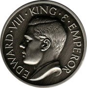 Australia Crown 1936 Commonwealth of Australia EDWARD VIII KING E EMPEROR coin obverse Australia Crown 1936 Commonwealth of Australia EDWARD VIII KING E EMPEROR coin obverse