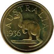 Australia Crown Edward VIII 1936 AUSTRALIA 1936 coin reverse Australia Crown Edward VIII 1936 AUSTRALIA 1936 coin reverse