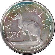 Australia Crown (Edward VIII - King) AUSTRALIA 1936 coin reverse Australia Crown (Edward VIII - King) AUSTRALIA 1936 coin reverse