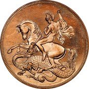 UK 1 Crown Victoria 1879 Proof  coin reverse UK 1 Crown Victoria 1879 Proof  coin reverse