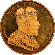 Australia Double Florin (Edward VII) X# M13a EDWARDVS VII D: G: BRITT: OMN: REX F: D: IND: IMP: coin obverse Australia Double Florin (Edward VII) X# M13a EDWARDVS VII D: G: BRITT: OMN: REX F: D: IND: IMP: coin obverse