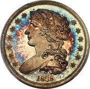 USA Half Dollar (Pattern) LIBERTY 1838 coin obverse USA Half Dollar (Pattern) LIBERTY 1838 coin obverse