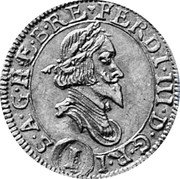 Austria Kreuzer Ferdinand III 1640 KM# 873 S A G H F BRE FERDI III D G R I I coin obverse Austria Kreuzer Ferdinand III 1640 KM# 873 S A G H F BRE FERDI III D G R I I coin obverse