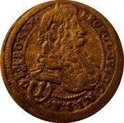 Austria Kreuzer Leopold I Vienna 1700 KM# 1229 LEOPOLDVS D.G.R.I.S.A.(1)GE.H.BO.REX. coin obverse Austria Kreuzer Leopold I Vienna 1700 KM# 1229 LEOPOLDVS D.G.R.I.S.A.(1)GE.H.BO.REX. coin obverse