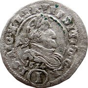 Austria Kreuzer (Ferdinand II St Veit) KM# 437 FERDI II D G R (I) I S A G H & B R coin obverse Austria Kreuzer (Ferdinand II St Veit) KM# 437 FERDI II D G R (I) I S A G H & B R coin obverse