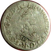 Austria Kreuzer (Leopold I Hall) KM# 1355 LEOPOLDVS D G R I S A G H B R coin obverse Austria Kreuzer (Leopold I Hall) KM# 1355 LEOPOLDVS D G R I S A G H B R coin obverse