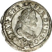 Austria Kreuzer Ferdinand II Graz 1635 KM# 805 FERDI.II.D.G.R.-.I.S.A.G.H.B.REX. coin obverse Austria Kreuzer Ferdinand II Graz 1635 KM# 805 FERDI.II.D.G.R.-.I.S.A.G.H.B.REX. coin obverse