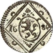 Austria Pfennig Leopold I 1686 KM# 1286 1680 coin obverse Austria Pfennig Leopold I 1686 KM# 1286 1680 coin obverse