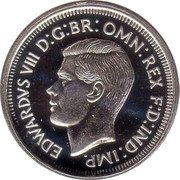 Australia Sixpence (King Edward VIII Tower Mint) EDWARDVS VII D G BR OMN REX F D IND IMP coin obverse Australia Sixpence (King Edward VIII Tower Mint) EDWARDVS VII D G BR OMN REX F D IND IMP coin obverse