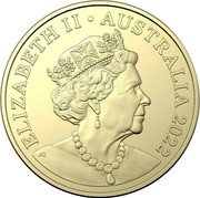 Australia Two Dollars Elizabeth II 6th Portrait Honey Bee 2022 C BU in Coincard ELIZABETH II AUSTRALIA 2022 coin obverse Australia Two Dollars Elizabeth II 6th Portrait Honey Bee 2022 C BU in Coincard ELIZABETH II AUSTRALIA 2022 coin obverse
