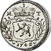 Austria 1/2 Kreuzer Maria Theresia 1742 KM# 1671 MT coin obverse Austria 1/2 Kreuzer Maria Theresia 1742 KM# 1671 MT coin obverse