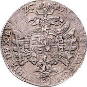 Austria 1/2 Thaler Ferdinand II ND KM# 260 ARCH ... DVX BVRG ZC coin reverse
