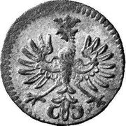 Austria 1/4 Kreuzer Quadrans - Maria Theresia Hall 1745 KM# 1685 coin obverse Austria 1/4 Kreuzer Quadrans - Maria Theresia Hall 1745 KM# 1685 coin obverse