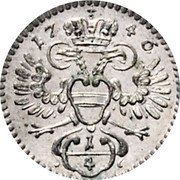 Austria 1/4 Kreuzer Maria Theresia 1746 KM# 1980 1/4 1746 coin obverse Austria 1/4 Kreuzer Maria Theresia 1746 KM# 1980 1/4 1746 coin obverse