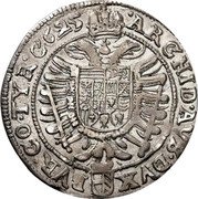 Austria 1/4 Thaler Ferdinand II 1625 KM# 506 ARCHID AVS DVX BVR CO TYR C 625 coin reverse Austria 1/4 Thaler Ferdinand II 1625 KM# 506 ARCHID AVS DVX BVR CO TYR C 625 coin reverse