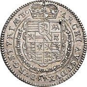Austria 1/4 Thaler Ferdinand II 1638/4 KM# 445 ARCHI AVST DVX BVRG STYRIÆ EC coin reverse Austria 1/4 Thaler Ferdinand II 1638/4 KM# 445 ARCHI AVST DVX BVRG STYRIÆ EC coin reverse