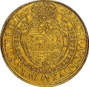 Austria 10 Ducat Ferdinand III Graz 1648 (o) KM# 939.1 ARCHI AVST DVX BVRG STYRIÆ ETC coin reverse Austria 10 Ducat Ferdinand III Graz 1648 (o) KM# 939.1 ARCHI AVST DVX BVRG STYRIÆ ETC coin reverse