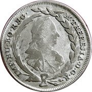 Austria 10 Kreuzer Maria Theresa - Vienna 1778 C-A KM# 1855 M THERESIA D G R IMP HU BO REG coin obverse Austria 10 Kreuzer Maria Theresa - Vienna 1778 C-A KM# 1855 M THERESIA D G R IMP HU BO REG coin obverse