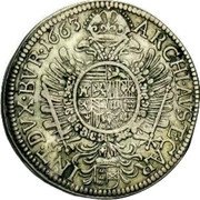 Austria 15 Kreuzer Leopold I St Veit 1663 KM# 1211 ARCHI AVS ET CAR INTH DVX BVR coin reverse Austria 15 Kreuzer Leopold I St Veit 1663 KM# 1211 ARCHI AVS ET CAR INTH DVX BVR coin reverse