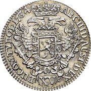 Austria 15 Kreuzer Charles VI 1734 KM# 1654 1734 ARCHID AUST DUX BU COM TYROL coin reverse Austria 15 Kreuzer Charles VI 1734 KM# 1654 1734 ARCHID AUST DUX BU COM TYROL coin reverse