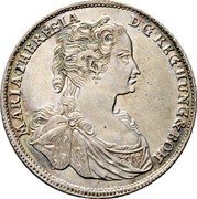 Austria 15 Kreuzer Maria Theresia Graz 1742 KM# 1693 MARIA THERESIA D G REG HUNG & BOH coin obverse Austria 15 Kreuzer Maria Theresia Graz 1742 KM# 1693 MARIA THERESIA D G REG HUNG & BOH coin obverse