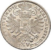 Austria 15 Kreuzer Maria Theresia Graz 1748 KM# 1764 ARCHID AUSTR DUX (XV) BURG ET STYRIÆ coin reverse Austria 15 Kreuzer Maria Theresia Graz 1748 KM# 1764 ARCHID AUSTR DUX (XV) BURG ET STYRIÆ coin reverse