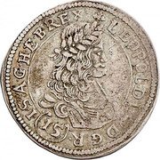 Austria 15 Kreuzer (Leopold I St Veit) KM# 1281 LEOPOLDVS D G R (15) T S A G H ET B REX coin obverse Austria 15 Kreuzer (Leopold I St Veit) KM# 1281 LEOPOLDVS D G R (15) T S A G H ET B REX coin obverse