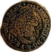 Austria 15 Kreuzer (Leopold I Mainz) KM# 1335 LEOPOLDUS D G R I S (XV) A G B REX coin obverse Austria 15 Kreuzer (Leopold I Mainz) KM# 1335 LEOPOLDUS D G R I S (XV) A G B REX coin obverse