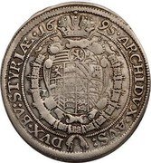 Austria 15 Kreuzer (Leopold I Graz) KM# 1375 ARCHIDVX AVS DVX BU STYRIÆ 16 95 coin reverse Austria 15 Kreuzer (Leopold I Graz) KM# 1375 ARCHIDVX AVS DVX BU STYRIÆ 16 95 coin reverse