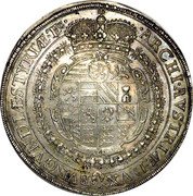 Austria 2 Thaler Ferdinand III Graz 1641/39 KM# 876.1 ARCHI AVSTRIÆ DVX BVRGVNDIÆ STYRIÆ ETC coin reverse Austria 2 Thaler Ferdinand III Graz 1641/39 KM# 876.1 ARCHI AVSTRIÆ DVX BVRGVNDIÆ STYRIÆ ETC coin reverse