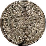 Austria 2 Thaler Ferdinand III 1650 KM# 967 ARCHI DVX A S E CARINTHIÆD B EC coin reverse Austria 2 Thaler Ferdinand III 1650 KM# 967 ARCHI DVX A S E CARINTHIÆD B EC coin reverse