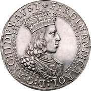 Austria 2 Thaler Ferdinand Charles 1654 KM# 986 FERDINAND CAROL D G ARCHIDVX AVST coin obverse Austria 2 Thaler Ferdinand Charles 1654 KM# 986 FERDINAND CAROL D G ARCHIDVX AVST coin obverse