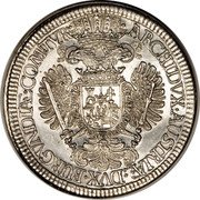 Austria 2 Thaler Karl VI Hall ND KM# 1523 ARCHIDVX AUSTRIÆ DVX BURGVNDIÆ COM TYR coin reverse Austria 2 Thaler Karl VI Hall ND KM# 1523 ARCHIDVX AUSTRIÆ DVX BURGVNDIÆ COM TYR coin reverse