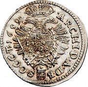Austria 3 Kreuzer Leopold I Vienna 1659 KM# 1141 ARCHI D A D B S C C C T coin reverse Austria 3 Kreuzer Leopold I Vienna 1659 KM# 1141 ARCHI D A D B S C C C T coin reverse