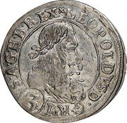 Austria 3 Kreuzer Leopold I St Veit 1669 KM# 1116 LEOPOLDVS.D.G.R.I.(3).S.A.G.H.&.B.REX. coin obverse Austria 3 Kreuzer Leopold I St Veit 1669 KM# 1116 LEOPOLDVS.D.G.R.I.(3).S.A.G.H.&.B.REX. coin obverse