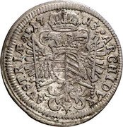 Austria 3 Kreuzer Karl VI Munchen 1713 KM# 1520 ARCHIDVX AVSTRIÆ & coin reverse Austria 3 Kreuzer Karl VI Munchen 1713 KM# 1520 ARCHIDVX AVSTRIÆ & coin reverse