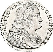 Austria 3 Kreuzer Charles VI 1738 KM# 1659 CAR VI D G R I S A G HI H B REX coin obverse Austria 3 Kreuzer Charles VI 1738 KM# 1659 CAR VI D G R I S A G HI H B REX coin obverse
